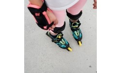 Fiksuoto dydžio riedučiai K2: Adjustable Rollerblades K2 Marlee Pro 2023