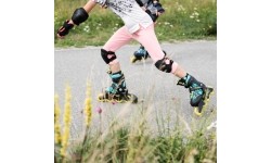Fiksuoto dydžio riedučiai K2: Adjustable Rollerblades K2 Marlee Pro 2023
