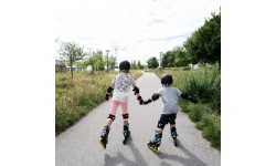 Fiksuoto dydžio riedučiai K2: Adjustable Rollerblades K2 Marlee Pro 2023