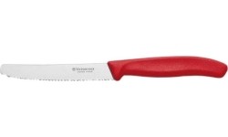 Stalo įrankiai : Peilis pomidorams Victorinox 6.783, dantytas, 110mm