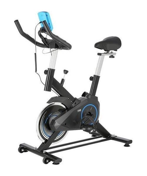 Dviračiai treniruokliai One Fitness: SW2501 MĖLYNAS SPININGO DVIRATIS 7KG ONE FITNESS