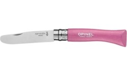 Hunting and Survival Knives Opinel: Vaikiškas peilis My first Opinel Nr.7 rožine rankena