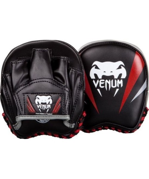 Makivaros ir letenos Venum: "Venum Elite Mini Focus" pirštinės - juodos