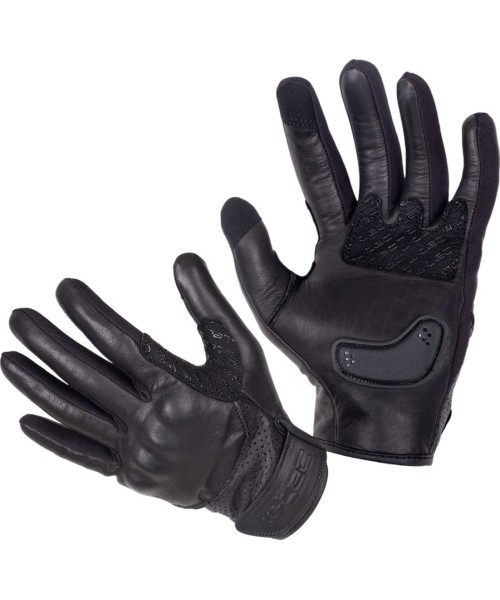 Vyriškos vasarinės motociklininko pirštinės W-TEC Black Heart: Motorcycle Gloves W-TEC Black Heart Ravenero