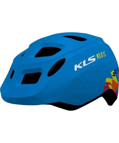 Aksesuarai bei priedai dviračiams : Dviratininko šalmas Kellys Zigzag, S/M(50-55cm), mėlynas