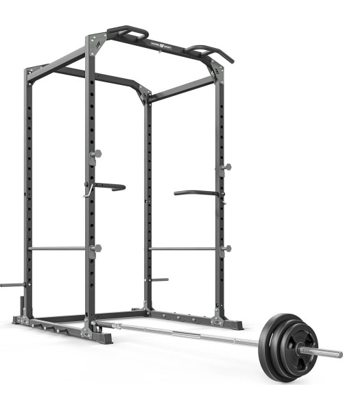 Cross Bars Marbo Sport: Daugiafunkcinis treniruočių narvas Power Rack MS-U112 2.0 - Marbo Sport