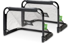 Mobilūs futbolo vartai Exit: Greitai ir lengvai surenkami futbolo vartai Exit Pico 90x60cm (2vnt.)