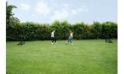 Mobilūs futbolo vartai Exit: Greitai ir lengvai surenkami futbolo vartai Exit Pico 90x60cm (2vnt.)