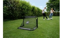 Mobilūs futbolo vartai Exit: Greitai ir lengvai surenkami futbolo vartai Exit Pico 90x60cm (2vnt.)