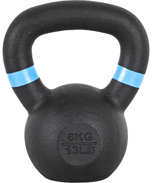 Metalinės ir keičiamo svorio giros inSPORTline: Ketaus gira inSPORTline Powder 6 kg