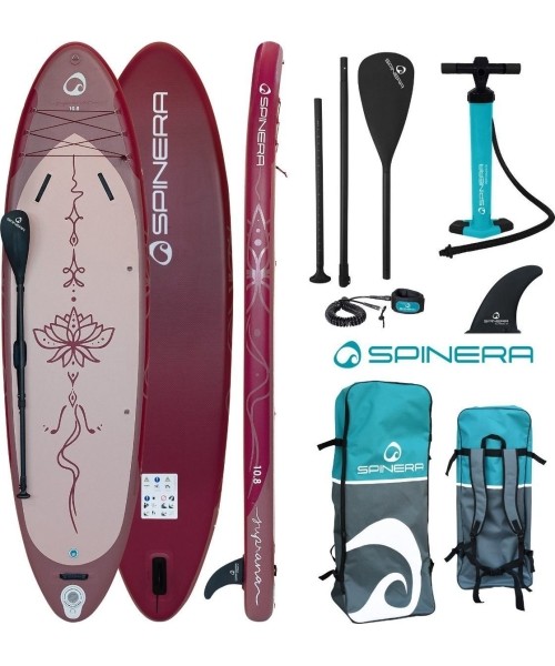 Irklentės Jobe (SUP) Spinera: Pripučiama irklentė Spinera Suprana 10.8, 325x86x15cm