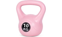 Aerobikos viniliniai ir neopreniniai hanteliai ModernHOME: Kettlebell kettle 10kg pratybų hantelis kamuolys fitneso svoris ro...