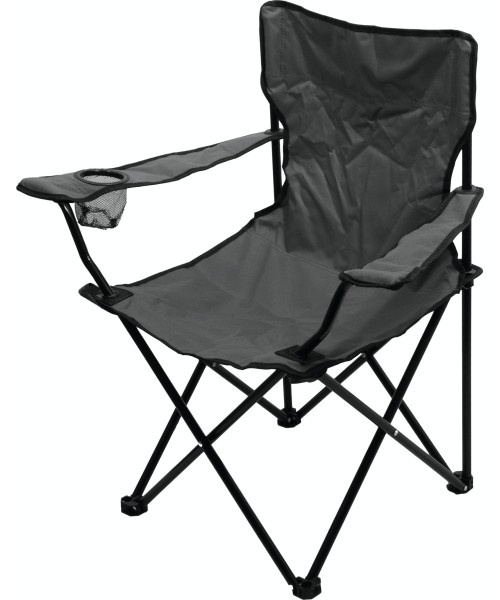 Chairs and Stools Cattara: Folding camping chair BARI grey