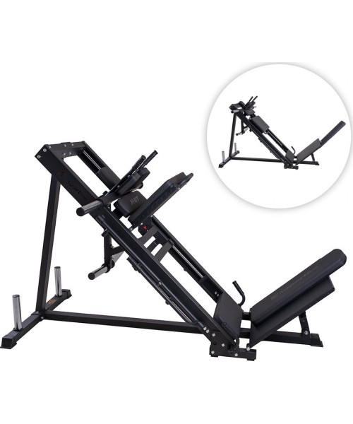 Leg Press inSPORTline: Kojų spaudimo ir "Hack Squat" mašina "inSPORTline X-NT L10