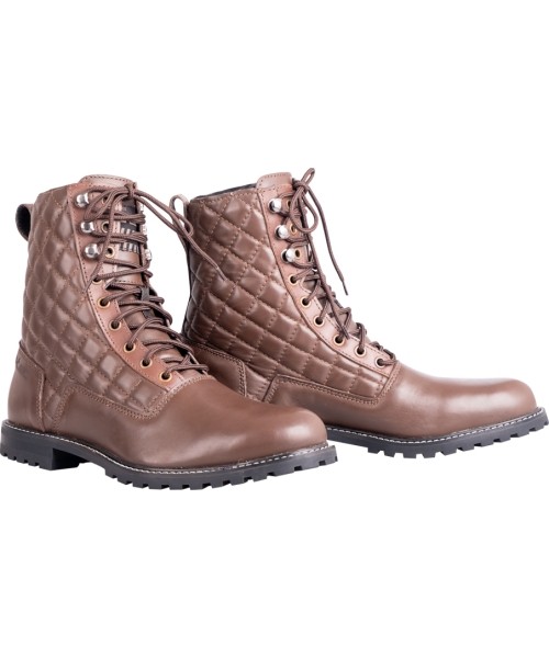 Moteriški aukštakulniai W-TEC: Moteriški motociklininko batai W-TEC Leocia Brown