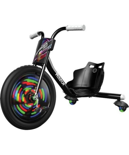 Aktyvaus laisvalaikio žaislai Razor: "Razor RipRider 360 Lightshow" triratis motociklas