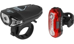 Gloves & Helmets & Accessories : Žibintų komplektas Force Express USB