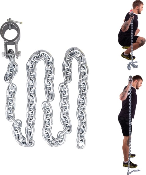 Grifų užraktai ir paminkštinimai inSPORTline: Svorio kėlimo grandinė inSPORTline Chainbos 10 kg