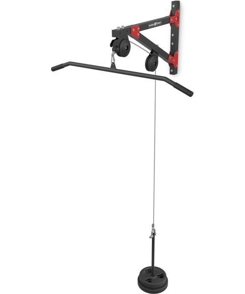 Multi Gyms Marbo Sport: Universalus traukos treniruoklis tvirtinamas prie sienos Marbo MH-W108