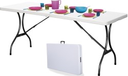 Tables ModernHOME: Sodo banketų maitinimo stalas sulankstomas 240