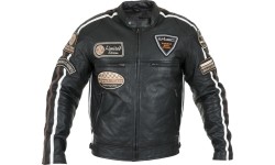 W-TEC: Vyriška odinė moto striukė W-TEC Sheawen