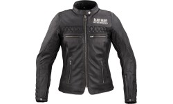 W-TEC: Moteriška odinė motociklininko striukė W-TEC Black Heart Raptura