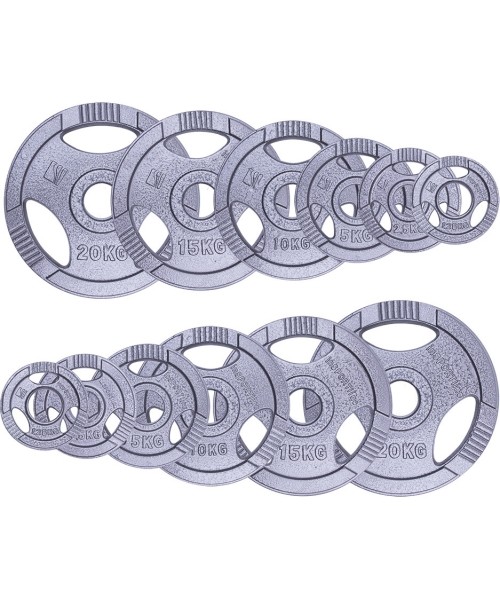 Steel inSPORTline Plates inSPORTline: Olympic Weight Plate Set inSPORTline Hamerton 1.25 – 20 kg