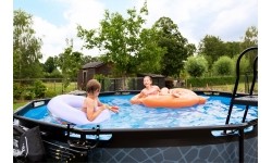 Above Ground Pools Exit: Baseinas EXIT Stone ø360 x 122 cm su pompa su filtru