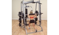 Body-Solid: Profesionalus multifunkcinis treniruoklis Body-Solid DELUXE GS348QP4, su papildomais svoriais