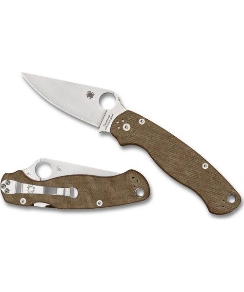 Medžiokliniai ir išgyvenimo peiliai Spyderco, Inc.: Sulankstomas peilis Spyderco C81MPCW2 Para Military 2