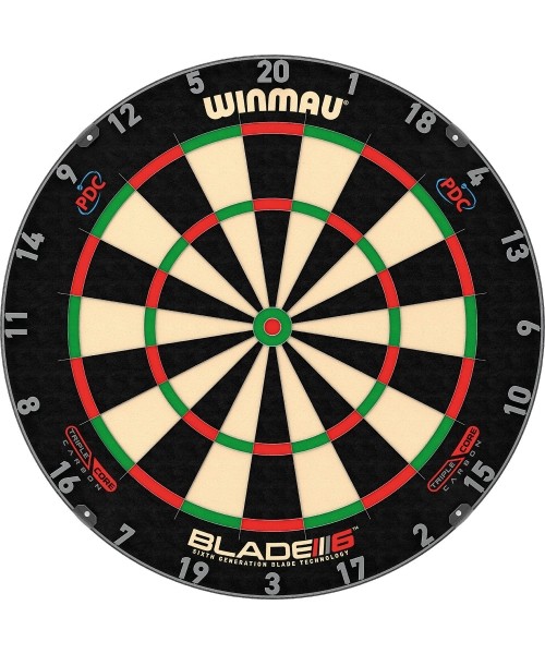 Smiginio taikiniai Winmau: Smiginio taikinys Winmau Blade 6 Triple Core