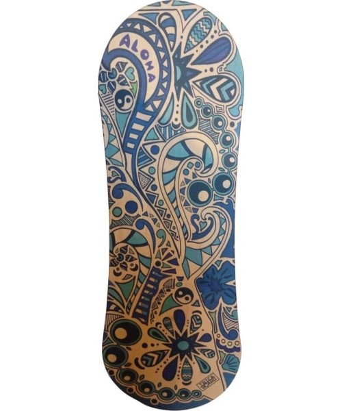 Balance Platforms : Balansinė lenta Trickboard Aloha su mėlynu volu
