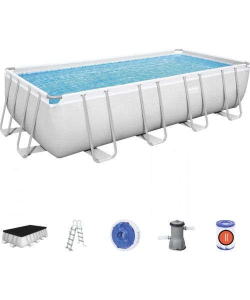 Above Ground Pools Bestway: Baseinas 16 x 8 FT Power Steel BESTWAY
