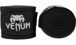 Boxing Wraps & Gel Undergloves Venum: Bintai boksui Venum Kontact Original, 4 m - Black