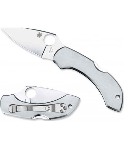 Medžiokliniai ir išgyvenimo peiliai Spyderco, Inc.: Sulankstomas peilis Spyderco C28P Dragonfly, nerūdijantis