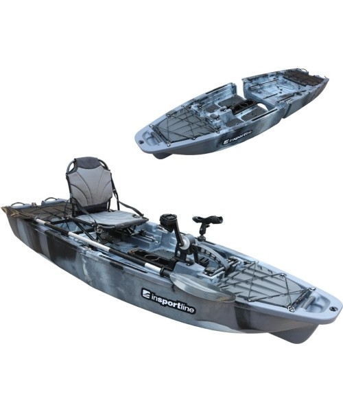 Baidarės inSPORTline: Sulankstomas baidarės su pedalais inSPORTline Rhoner Urban Camo