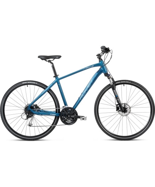 Dviračiai jaunimui ir suaugusiems Romet: Dviratis Romet Orkan 5 M 2024 dark blue-blue-silver