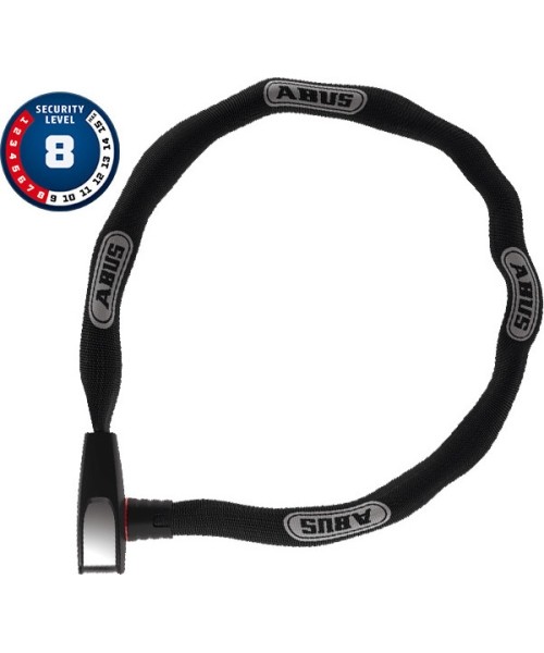 Gloves & Helmets & Accessories Abus: Spyna Abus Steel-O-Chain 8807K/110 black