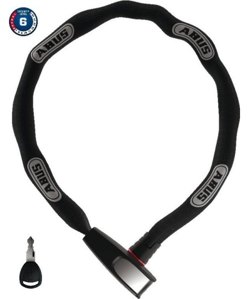 Gloves & Helmets & Accessories Abus: Spyna Abus 6806K/85 black (square chain)