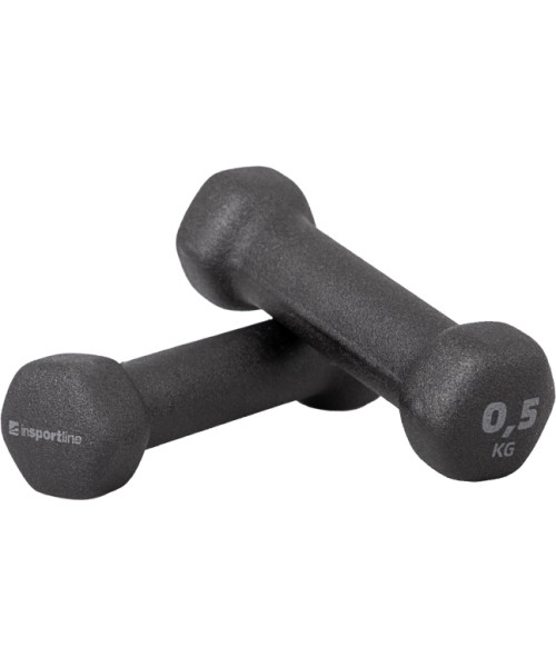 Aerobikos hanteliai inSPORTline: Neopreniniai hanteliai inSPORTline ON-X Renbell 2 x 0,5 kg