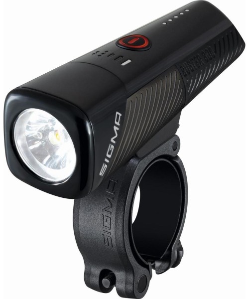 Aksesuarai bei priedai dviračiams : Priekinė lempa Sigma Buster 800 USB