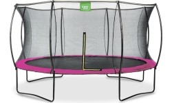 On-ground trampolines Exit: Apvalus batutas Exit Silhouette 427cm - Rožinis