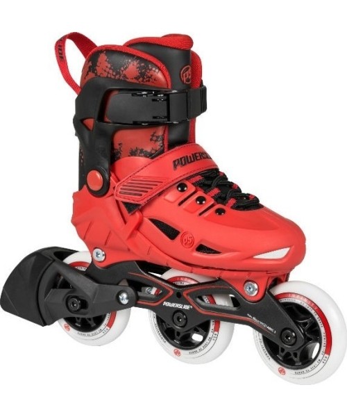 Fiksuoto dydžio riedučiai Powerslide: Powerslide Phuzion Universe riedučiai raudoni