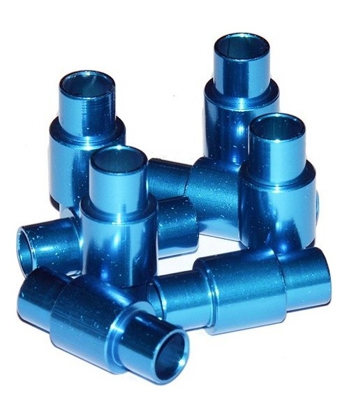 Riedučių atsarginiai ratukai Powerslide: Įvorės ratukams Powerslide spacers ALU 6mm