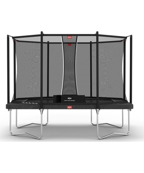 Pastatomi batutai BERG: BERG Ultim Favorit Regular 330 Grey + Safety Net Comfort