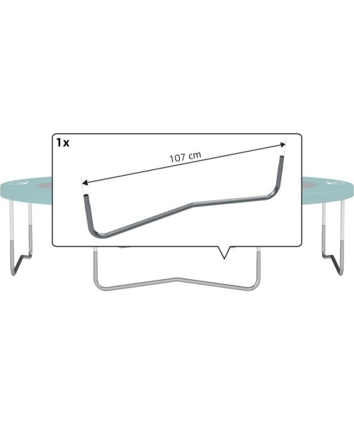Batutų dalys ir aksesuarai BERG: Favorit - W-Leg 330 (138 cm)