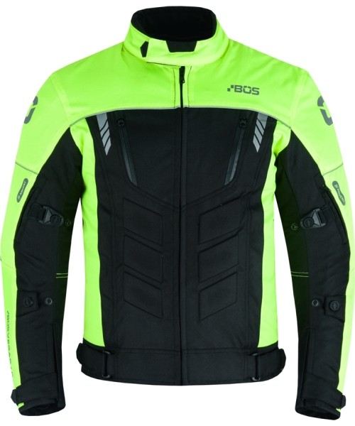 Men's Short Textile Jackets BOS: Vyriška motociklininko striukė BOS/WD Motorsports Vegas 1.0