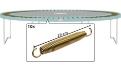 Trampoline Springs BERG: Springs Berg Favorit-Goldspring Solo, 10pcs.