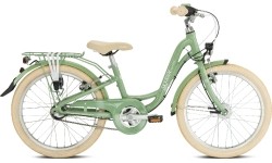 Children's and Junior Bikes PUKY: Dviratis PUKY Skyride 20-3 Alu Classic retro green