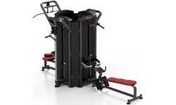 Strength Machines Marbo Sport: Daugiafunkcis treniruoklis Marbo MP-T001 Mini, raudonas